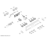 Схема №2 PE10M40X0 с изображением Панель управления для электропечи Bosch 11026300