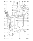 Схема №2 GSI 5894 ETW-WS с изображением Панель для посудомоечной машины Whirlpool 481245371008