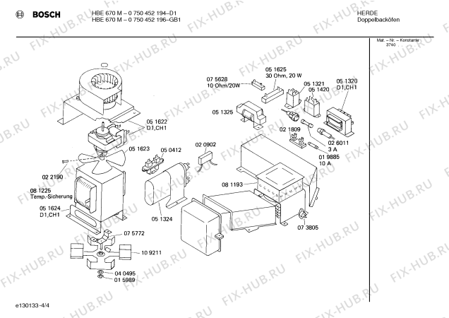 Схема №1 HEE6700 с изображением Микропереключатель Bosch 00028487