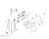 Схема №1 WFL148ANL Aquastar 1400 с изображением Панель управления для стиральной машины Bosch 00438765