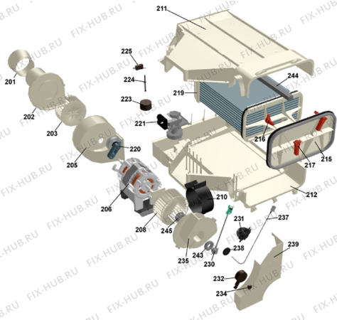 Взрыв-схема стиральной машины Gorenje TT110 JP   -White #32378018-5 (900002803, TDC44) - Схема узла 02