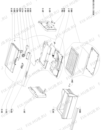 Схема №1 KVIS 2870 A++ с изображением Вноска для холодильной камеры Whirlpool 481010897661