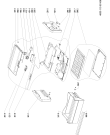 Схема №1 ARG 9472 A++ S с изображением Полка для холодильной камеры Whirlpool 481010826368