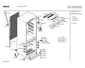 Схема №2 KGS46122FF с изображением Дверь для холодильника Bosch 00240816