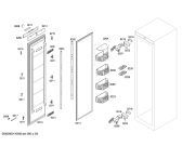 Схема №2 RW414260 с изображением Панель для холодильной камеры Bosch 00683994