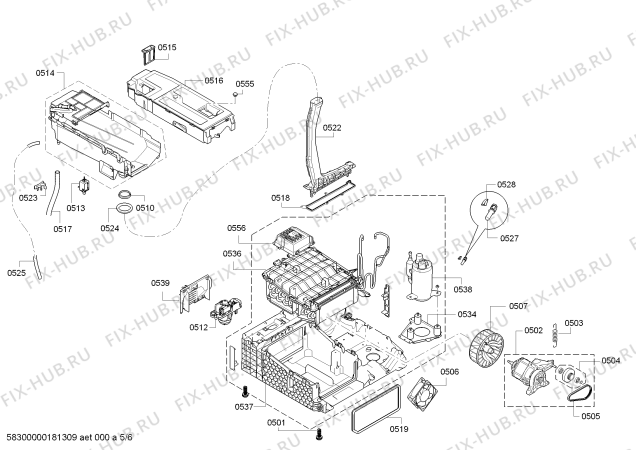 Схема №2 WTY888W9GR SelfCleaning Condenser с изображением Кабель для сушильной машины Siemens 00623920