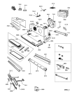 Схема №1 DNI 2455/SG-1 с изображением Фильтр для электровытяжки Whirlpool 480122102041