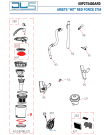 Схема №1 VACUUM CLEANER RED FORCE (ERP2) с изображением Мини-контейнер для мини-пылесоса ARIETE AT5186036100