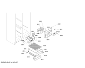 Схема №2 RX496210 с изображением Кнопка для холодильника Bosch 00600921