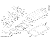 Схема №2 T54T97N2 IH6.1 - Flex с изображением Стеклокерамика для электропечи Bosch 00689640