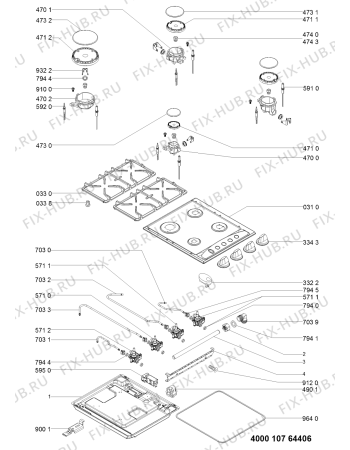 Схема №1 AKM274IX3 (F091835) с изображением Руководство для духового шкафа Indesit C00362529