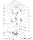 Схема №1 GT641UB (439427, K_KGA2N0H0_1_55) с изображением Пламярассекатель для электропечи Gorenje 452615