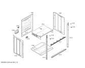 Схема №3 HBN56M550B с изображением Модуль для духового шкафа Bosch 00498995