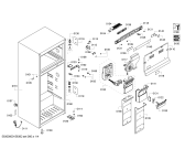 Схема №2 P1KNT4020B с изображением Дверь морозильной камеры для холодильной камеры Bosch 00710069