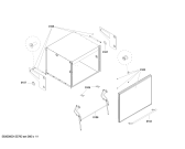 Схема №1 BF283010 с изображением Вставка для шкафа для подогрева посуды Bosch 00619970