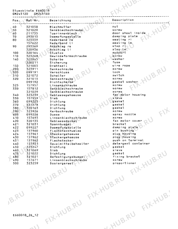 Схема №4 GM185160 с изображением Уплотнитель для электропосудомоечной машины Bosch 00321007