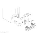 Схема №1 KGN36XL30G с изображением Дверь морозильной камеры для холодильника Bosch 00712173