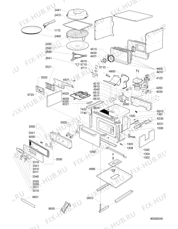 Схема №1 AMW 521 AL с изображением Сенсорная панель для микроволновой печи Whirlpool 481245350076