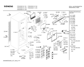 Схема №1 KS30U620FF с изображением Дверь для холодильной камеры Siemens 00219996