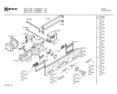 Схема №1 E1693B0 MEGA 1690 с изображением Набор кнопок для плиты (духовки) Bosch 00175347