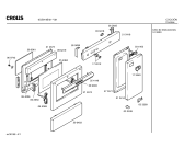 Схема №1 6CM924B с изображением Панель для духового шкафа Bosch 00215418