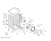 Схема №1 CWF10E260I с изображением Панель управления для стиралки Bosch 00667632