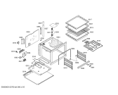 Схема №1 HSL722KSC с изображением Стеклокерамика для электропечи Bosch 00248389