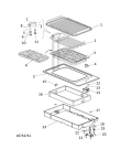 Схема №1 DLBIX (F082110) с изображением Плоскость для электрогриля Indesit C00298094