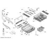 Схема №3 SGV57T23EU с изображением Рамка для посудомойки Bosch 00660345