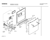 Схема №1 SE25A694II PlusSense с изображением Внешняя дверь для посудомойки Siemens 00218587