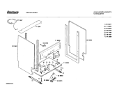 Схема №1 CG514U1 с изображением Передняя панель для электропосудомоечной машины Bosch 00272881
