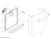 Схема №3 SHX2AR55UC Ascenta с изображением Панель управления для электропосудомоечной машины Bosch 00688108