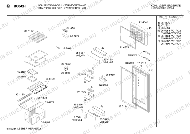 Схема №1 KSV2920 с изображением Вставная полка для холодильной камеры Bosch 00356169