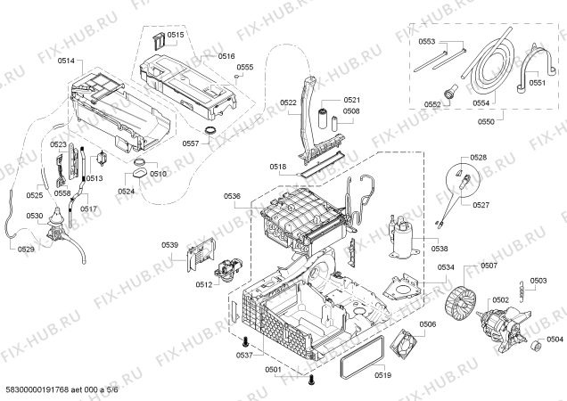 Схема №1 WTG865H2UC 800 Series с изображением Крышка для электросушки Bosch 11004376