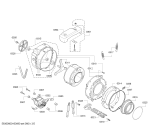 Схема №1 WLG2416SOE Bosch Maxx 5 с изображением Панель управления для стиральной машины Bosch 00741863