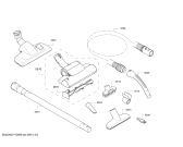 Схема №2 BGS51261 Bosch Relaxx'x ProSilence 66 с изображением Крышка для электропылесоса Bosch 00656647