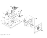 Схема №4 B46E74N0 с изображением Подшипник для плиты (духовки) Bosch 00671098