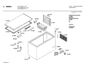 Схема №1 GTN4804 с изображением Крышка для холодильника Bosch 00231063