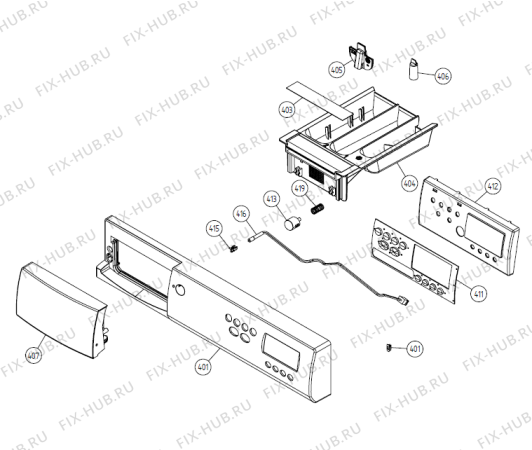 Взрыв-схема стиральной машины Gorenje TMC 1200S SE   -Grey (336261, WMC55SE) - Схема узла 04