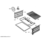 Схема №2 HG19651NE с изображением Противень для плиты (духовки) Siemens 00682415