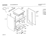 Схема №1 SN24300 с изображением Передняя панель для посудомоечной машины Siemens 00270025