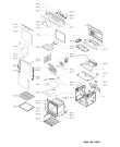 Схема №1 AKZM 831/IX с изображением Обшивка для духового шкафа Whirlpool 481010400230