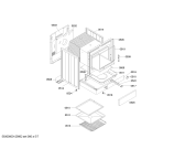Схема №2 3CEB440 с изображением Противень для плиты (духовки) Bosch 00217173