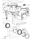 Схема №1 AWO/D 5320/P с изображением Обшивка для стиралки Whirlpool 480111104124