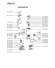 Схема №2 EA8322PN/70A с изображением Крышечка для кофеварки (кофемашины) Krups MS-0A09863