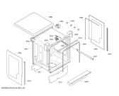 Схема №2 SMS99T99 с изображением Столешница для посудомоечной машины Bosch 00682722