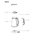 Схема №1 KI820565/87A с изображением Корпусная деталь для чайника (термопота) Tefal SS-208430
