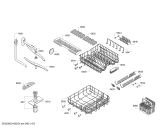 Схема №1 JS04VN94 с изображением Передняя панель для электропосудомоечной машины Bosch 00742875