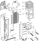 Схема №2 NRS85557E (244307, HRF661FF/ASS) с изображением Электролампа для холодильника Gorenje 261711