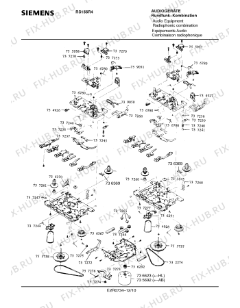 Схема №4 RS155R4 с изображением Инструкция по эксплуатации для аудиотехники Siemens 00530577